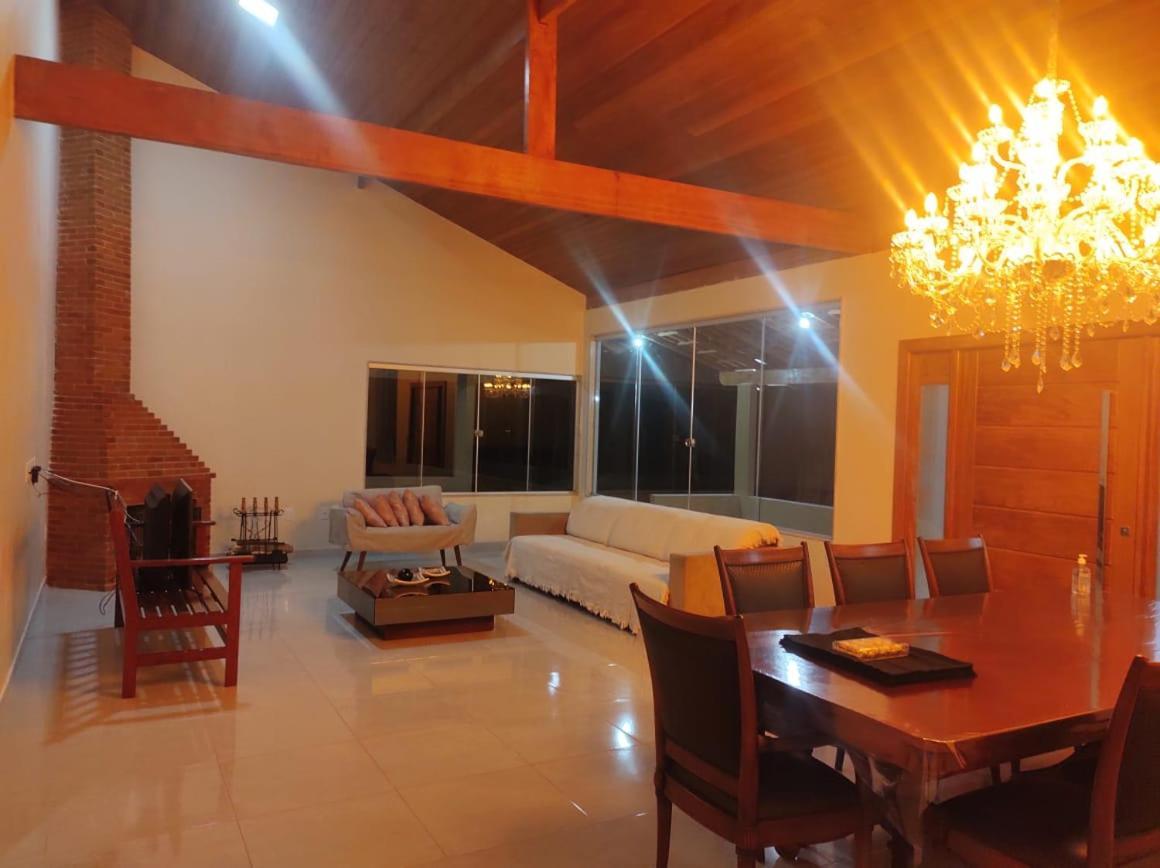 Casa De Campo Banheira, Lareira E Cachoeira Pedra Azul  Exteriér fotografie