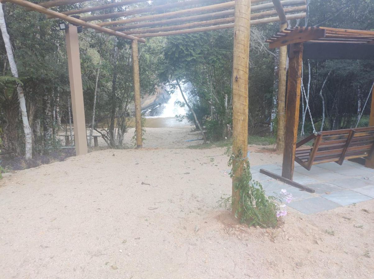 Casa De Campo Banheira, Lareira E Cachoeira Pedra Azul  Exteriér fotografie