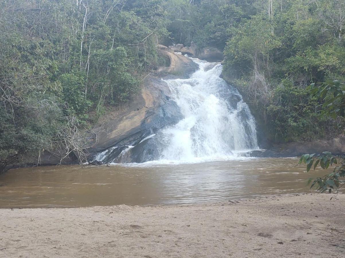 Casa De Campo Banheira, Lareira E Cachoeira Pedra Azul  Exteriér fotografie