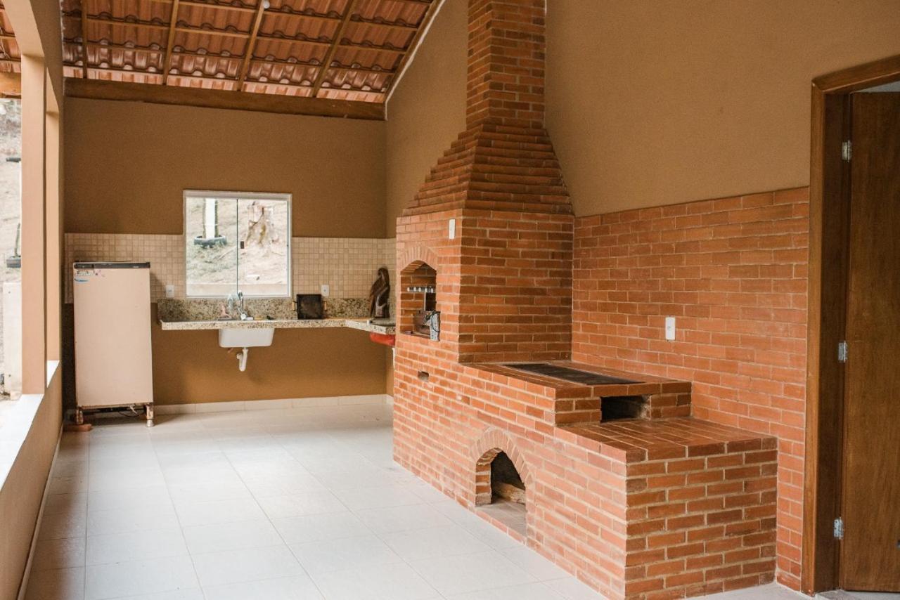 Casa De Campo Banheira, Lareira E Cachoeira Pedra Azul  Exteriér fotografie
