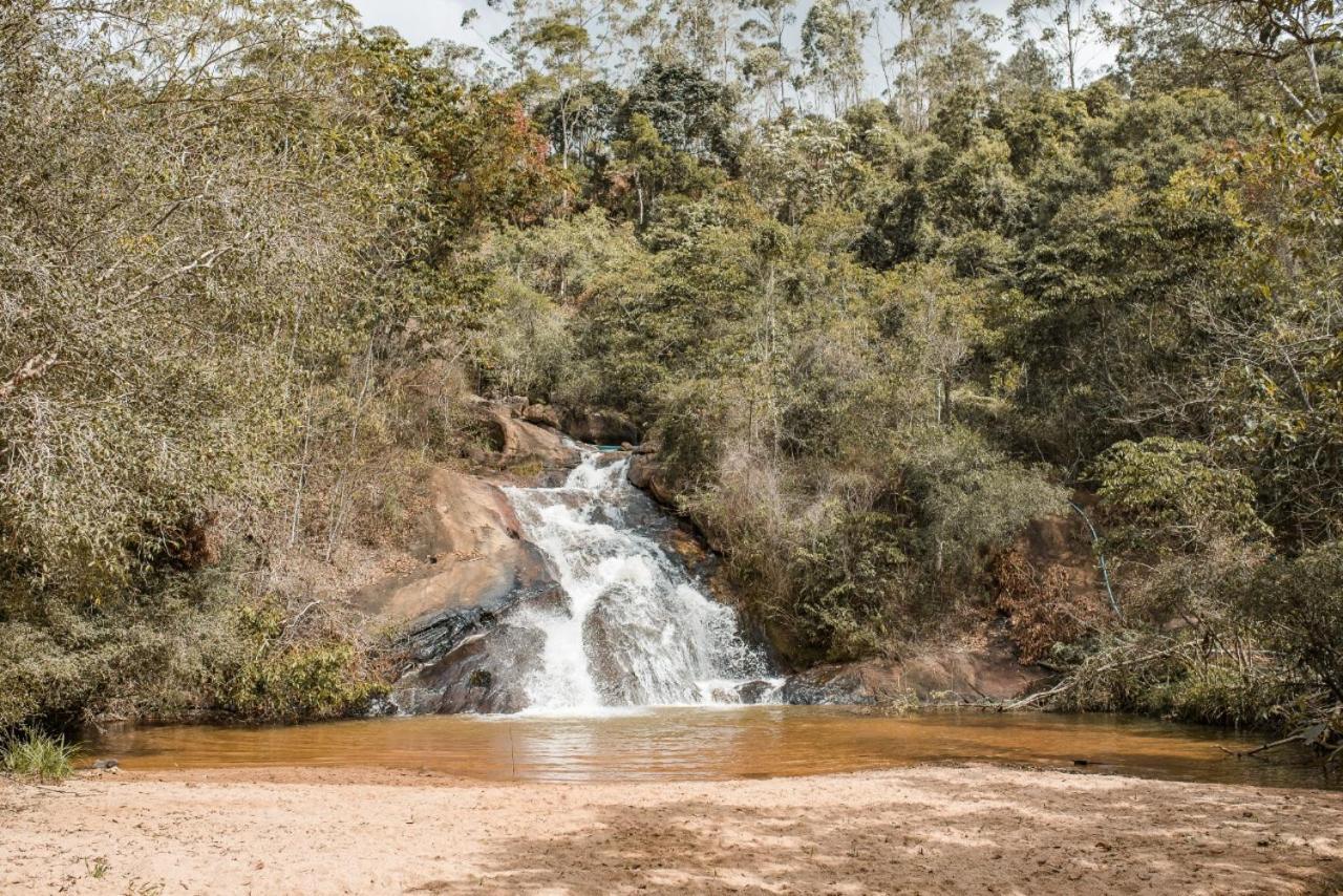 Casa De Campo Banheira, Lareira E Cachoeira Pedra Azul  Exteriér fotografie